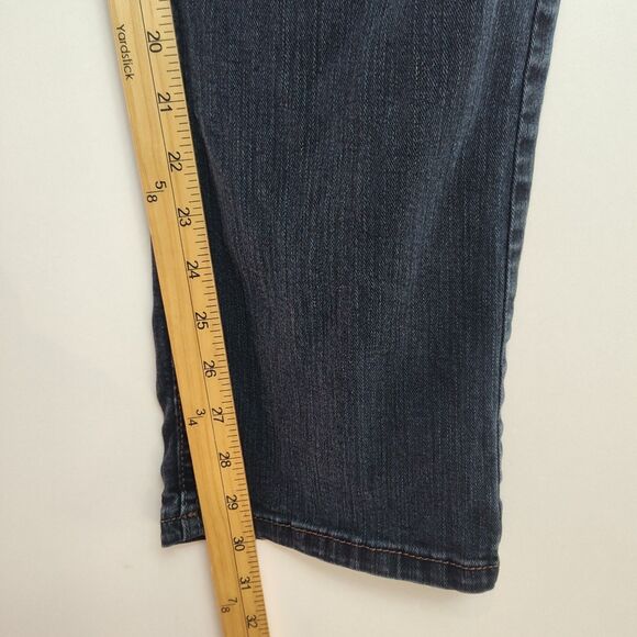 Wrangler Jeans Men's Size 29 x 30 Dark Wash Blue Straight Leg - Picture 5 of 10
